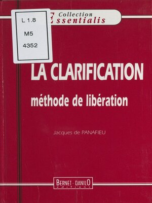 cover image of La clarification
